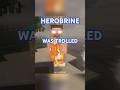 HEROBRINE was trolled | Minecraft From The Fog