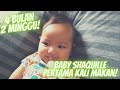 RogerChika - 4 Bulan 2 Minggu Baby Shaquille Pertama Kali Makan!!??