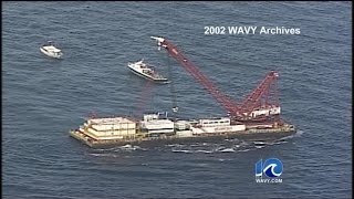 Chopper 10 video: Resurrection of USS Monitor turret