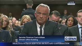 Robert F. Kennedy, Jr. Senate Confirmation Hearing to be Secretary of Health \u0026 Human Services