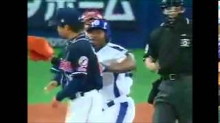 ウッズＶＳ藤井　ウッズの右ストレートに藤井の顔面が、、【乱闘専門チャンネル】