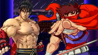 【MUGEN】Jin Kazama VS Strider Hiryu