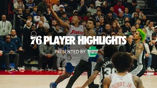 Player Highlights: Tyrese Maxey vs. San Antonio Spurs | 12.23.24