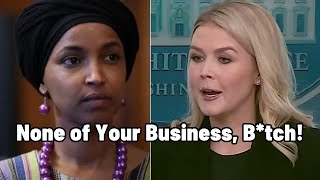 Trump’s Press Secretary OBLITERATES Ilhan Omar & Democrats For Their Violence-Inciting Rhetoric!