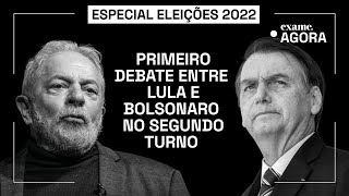 Lula e Bolsonaro participam de debate no próximo domingo