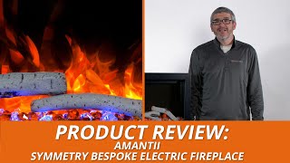 Amantii Symmetry Bespoke Electric Fireplace Product Review