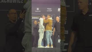 Darren Till Intense Face Off with Dricus Du Plessis UFC 282