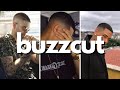 how to pull off a buzz cut