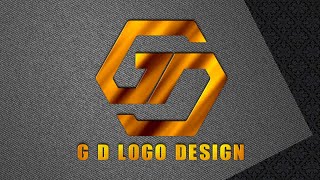 G D Logo Design Pixellab | Professional Logo Design Tutorial 🔥👌
