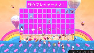 1回戦で54人脱落ｗｗｗｗ【フォールガイズ】【Fall Guys】