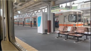 【字幕なし・2022年】上諏訪駅から岡谷駅まで乗ってみた。