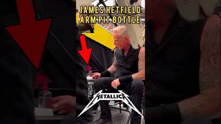 James Hetfield Arm Pit Spray bottle before Metallica Concert M72