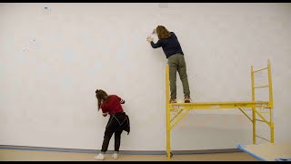 Redrawing Sol LeWitt's Wall Drawing #1211
