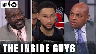 Short-Handed Sixers Spoil Simmons’ Homecoming | Inside Reacts to Sixers Win Over Nets | NBA on TNT