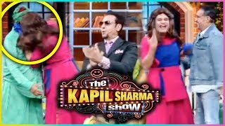 The Kapil Sharma Show : Krushna aka Sapna Kisses Ranjit, Gulshan Grover & Kiran Kumar