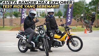 FULL TEST RIDE | MEMANG POWER MOTOR NI! WAJIB TENGOK!| AVETA RANGER MAX EXPLORER