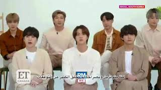 BTS INTERVIEW WITH ‏ET Canada -مترجمة-