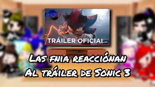 las fnia reacciónan al tráiler de Sonic 3 la película