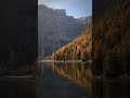 A tranquil vista at Lake Braies in Trentino-Alto Adige, Italy