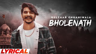 Gulzaar Chhaniwala - Bholenath (Lyrical) Haryanvi Song 2022 | @SpeedRecordsHaryanvi​