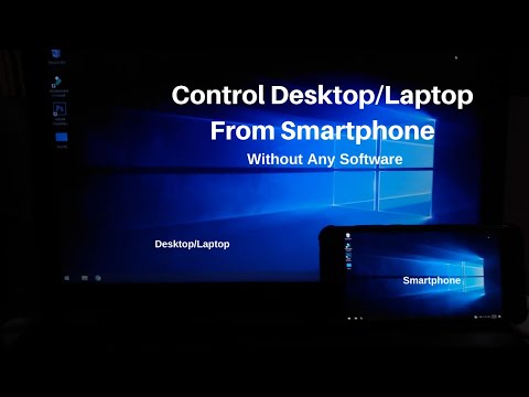 How to Control a Desktop Laptop from a Smartphone