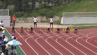 平成31年度第1回学連競技会　男子100ｍ8組