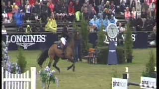 Jens Fredricson and H\u0026M Cash In winning the Grand Prix of Falsterbo 2013