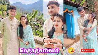 Engagement 💍 कपल डांस||Bhupal Sang Babita||#Pahadi #Engagement Bageshwar Uttarakhand||#viral#vicky