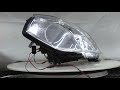 crazythegod teana j31 03 08 guide led angel eye projector headlight headlamp chrome for nissan