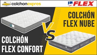 Colchón Flex Confort de Muelle Ensacado Pocket Premium® VS. Colchón Flex Nube - Colchón Exprés