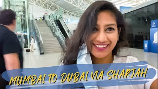 India to Dubai via Sharjah , UAE | How to board an international flight