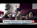 Active shooter training