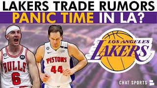 Lakers Rumors: Trade For Zach LaVine, Alex Caruso, or Bojan Bogdanovic? Panic Time In LA?