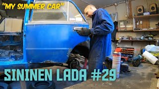 Asennetaan ovet Ladaan (Sininen 2101 Lada -71) #29