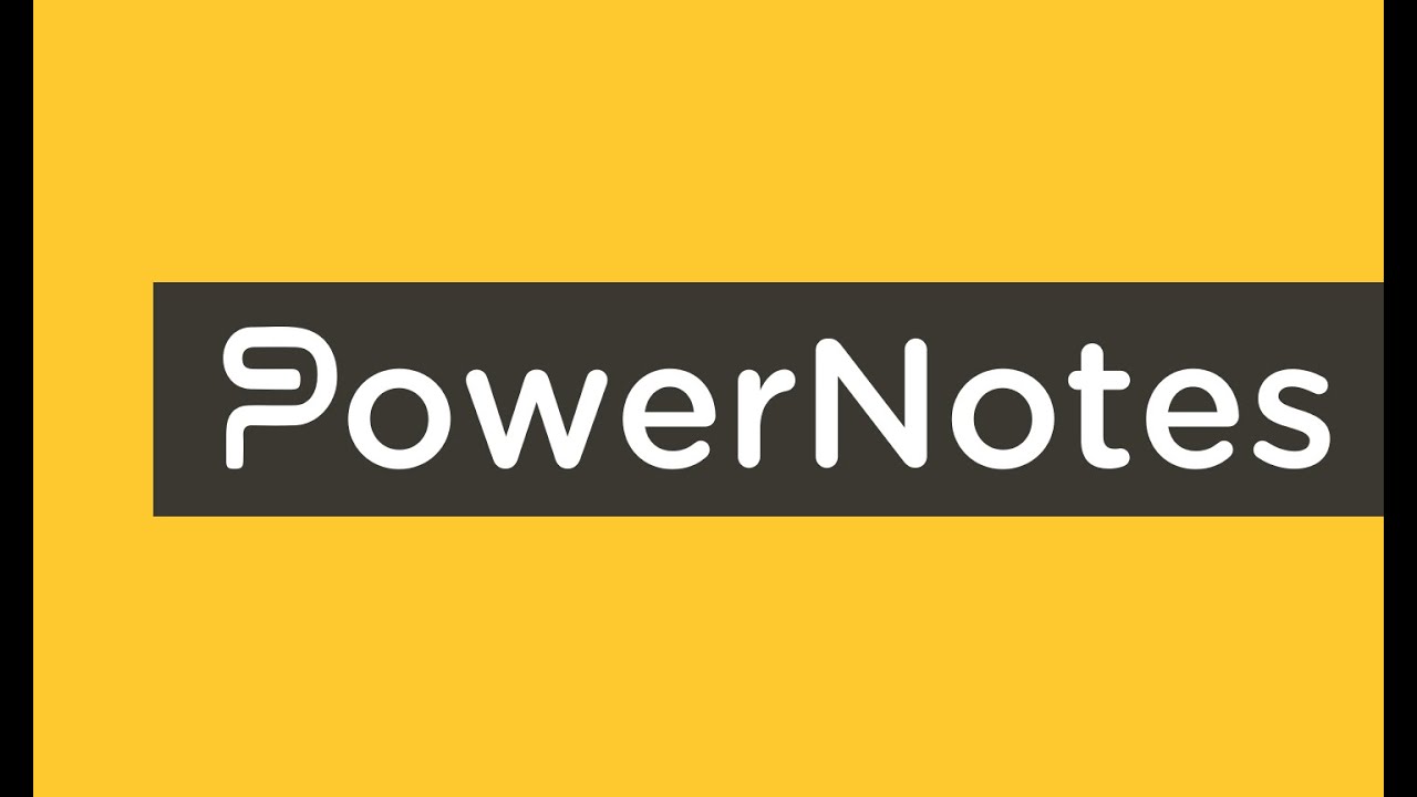 Powernotes Tools Features Guide Youtube