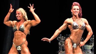 NABBA Worlds 2012 - Miss Figure Tall Line-Up \u0026 Quarter Turns