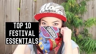 Top 10 Festival Essentials | soothingsista