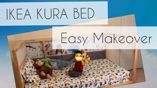 IKEA KURA BED EASY MAKEOVER