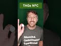 Tag NFC - Cartões de visita digitais #shorts