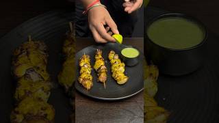 Hariyali Chicken Tikka kabab in Air Fryer ASMR 😋🤤🍗 #shorts #hariyalichickentikka