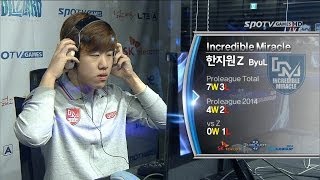 [프로리그2014] 한지원(IM) vs 신노열(삼성) 3세트 아웃복서 -EsportsTV,프로리그2014