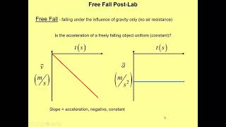Free Fall Post-Lab (Pivot)