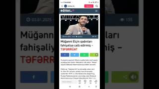 Müğənni Elçin Göyçaylının əsil işi