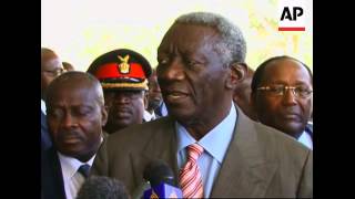 WRAP New cabinet sworn in, Kufuor, ADDS ODM presser on failure of talks