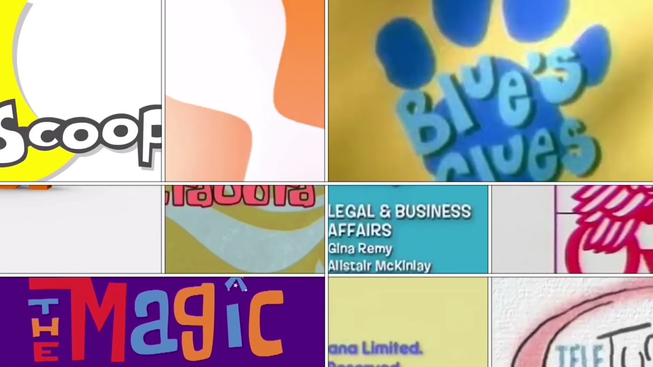 4 Square, Backyardigans, BDA, BCC, Blue’s Clues, M&R, MS, PP, SpongeBob ...