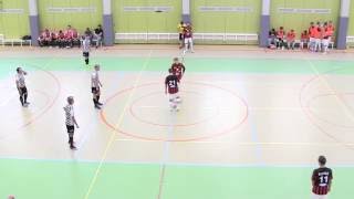 Great futsal goal! 5 seconds after kick-off!