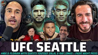 🔴 LIVE UFC Preview and Youssef Zalal Interview + Ray Longo On Jared Cannonier | Anik \u0026 Florian 538