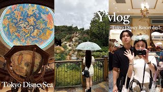 【Disney Resort Vlog day2】1泊2日で東京ディズニーリゾートを大満喫🐭👑/ 2日目はディズニーシーに行ってきました💚 / 初ファンタジースプリングス