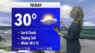 KQ2 Forecast: Another cold day for Thursday