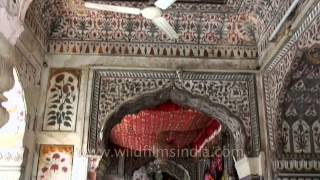 Interior of Shri Guru Ram Rai Darbar sahib of Dehradun